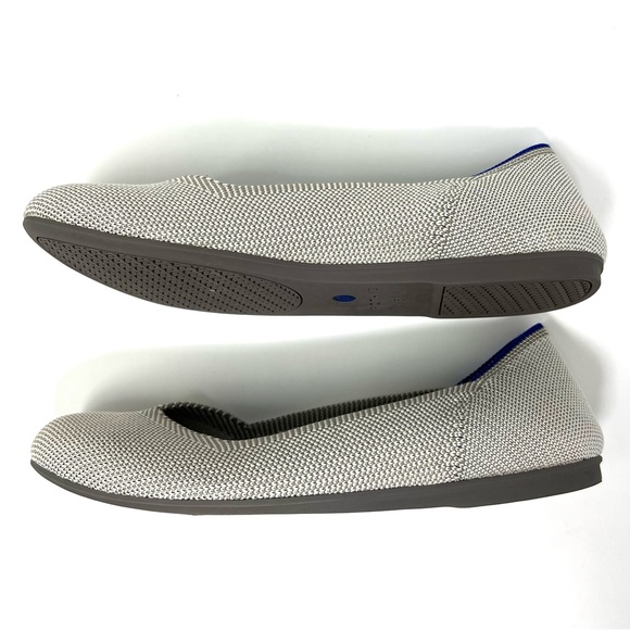 Rothy’s "The Flat" Flax Birdseye Slip On Flats Size 6.5 - Picture 5 of 9